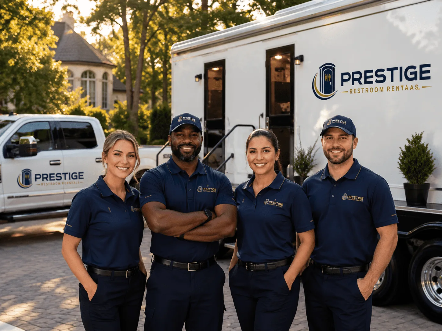 Trusted Luxury Portable Restrooms company in Loman, MN